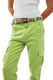 Mint Green Cargo Pants