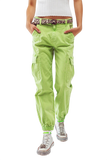 Mint Green Cargo Pants