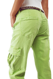 Mint Green Cargo Pants