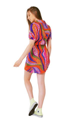 Mini Multicolor Dress