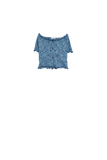 Knitted Top in Blue
