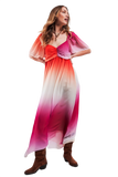 Ombre Sweetheart Maxi Dress