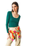 Open Back Jumper Top