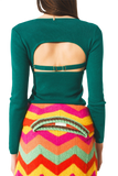 Open Back Jumper Top