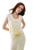 Open Knit Sleeveless Sweater
