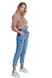 Tie Waist Jeans