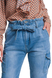 Tie Waist Jeans