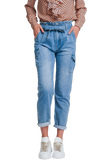 Tie Waist Jeans