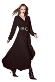 Maxi Dress in Glitter