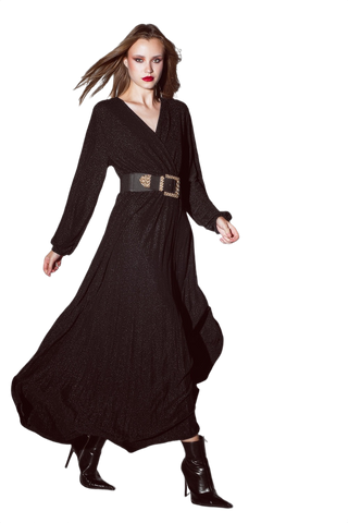 Maxi Dress in Glitter