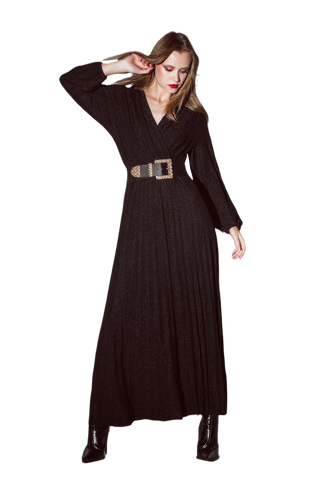 Maxi Dress in Glitter