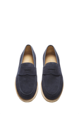 Blue Suede Loafers,