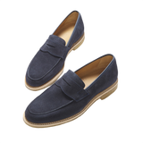 Blue Suede Loafers,