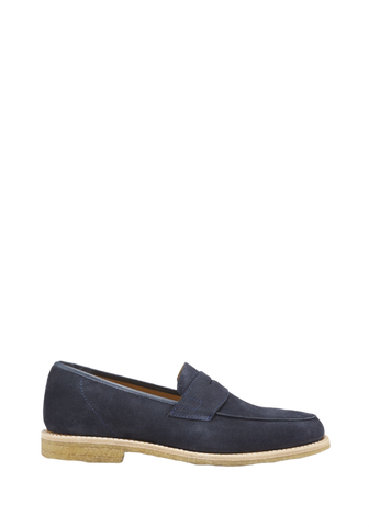 Blue Suede Loafers,