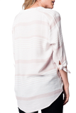 Pink Stripe Tie Sleeves