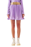 Lilac Mini Skirt