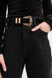 Pocket Detail Jeans in Black