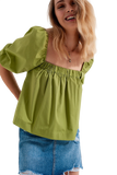 Balloon Sleeve Top