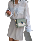 Special Lock Design Travel Handbags