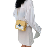 Special Lock Design Travel Handbags