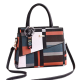 Patchwork Casual Large Shoulder Handbag