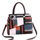 Patchwork Casual Large Shoulder Handbag
