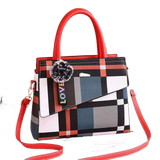 Patchwork Casual Large Shoulder Handbag