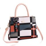 Patchwork Casual Large Shoulder Handbag