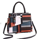 Patchwork Casual Large Shoulder Handbag