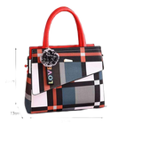 Patchwork Casual Large Shoulder Handbag