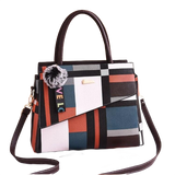 Patchwork Casual Large Shoulder Handbag