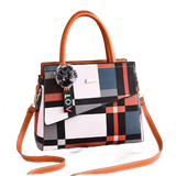 Patchwork Casual Large Shoulder Handbag