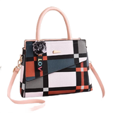 Patchwork Casual Large Shoulder Handbag