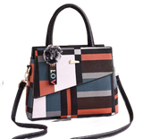 Patchwork Casual Large Shoulder Handbag