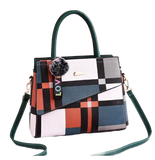 Patchwork Casual Large Shoulder Handbag