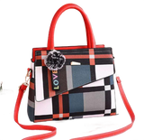 Patchwork Casual Large Shoulder Handbag