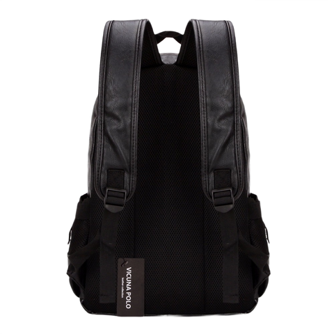 Eloquent Style Leather Backpack