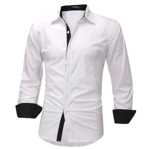 Casual Long Sleeve Soft Cotton Top Dress Shirt Plus Size