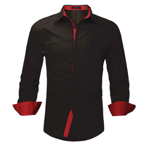 Casual Long Sleeve Soft Cotton Top Dress Shirt Plus Size