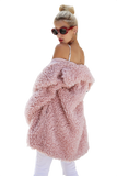 Faux Fur Long Coat