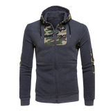 Camouflage Hooded Sweatshirt