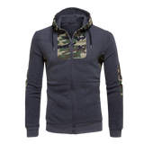 Camouflage Hooded Sweatshirt