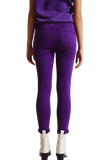 Purple Ankle Skinny Jeans