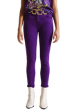 Purple Ankle Skinny Jeans