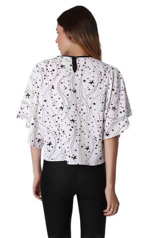 Relaxed Angel Sleeve Top