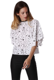 Relaxed Angel Sleeve Top
