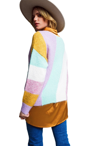 Relaxed Stripe Sweater