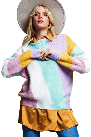 Relaxed Stripe Sweater