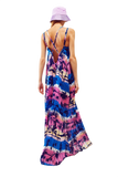 Relaxed Open Back Maxi Dress