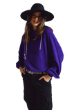 Relaxed Style Purple Jumper